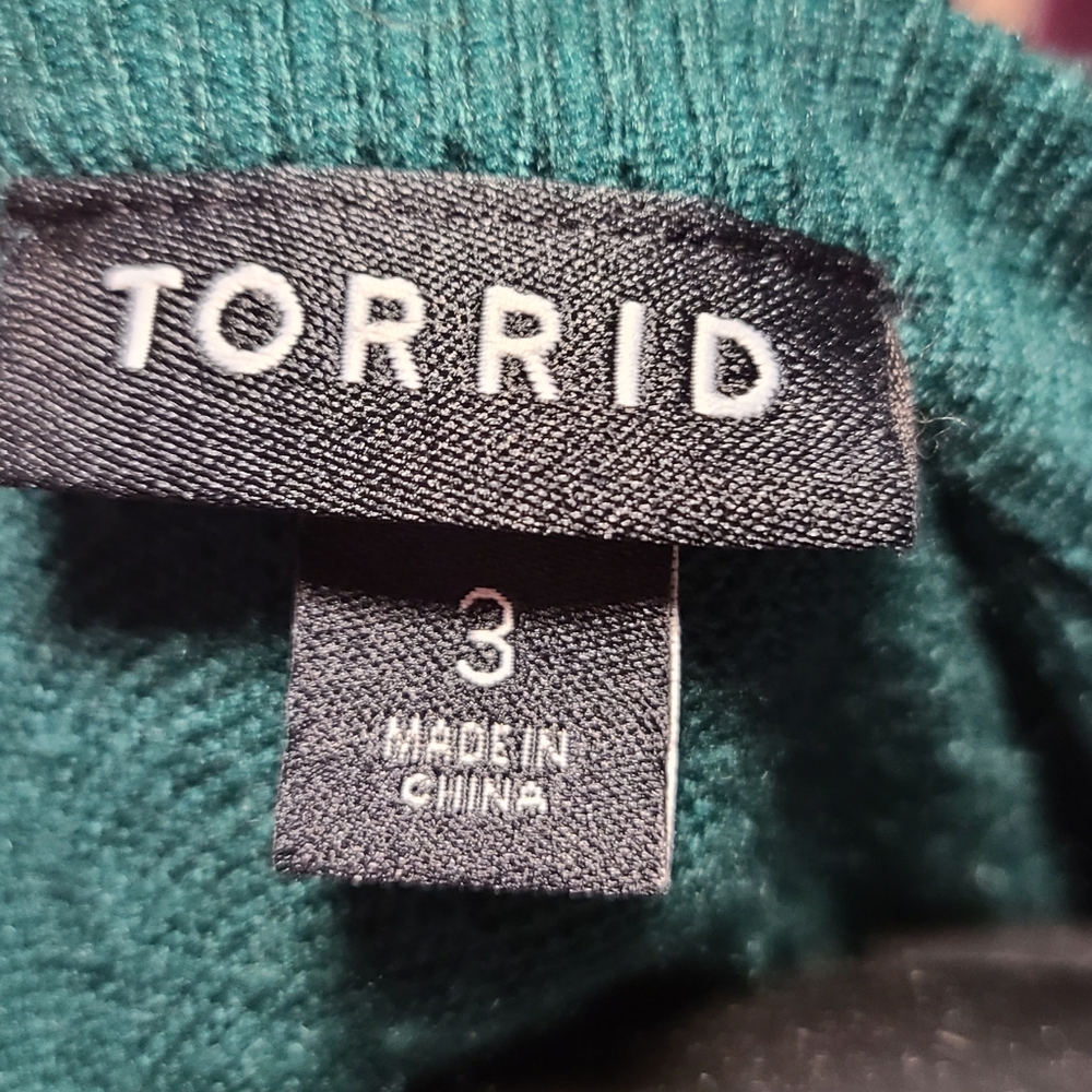 Torrid button down cardigan - Picture 4 of 7